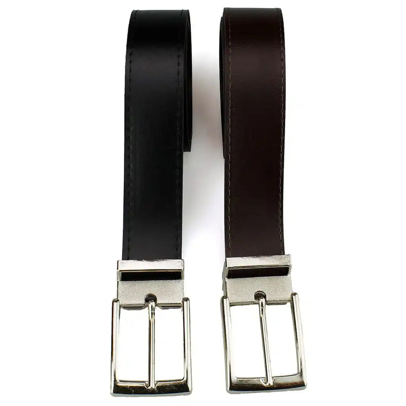 Kit 2 Cintos - Preto e Marrom - 120cm
