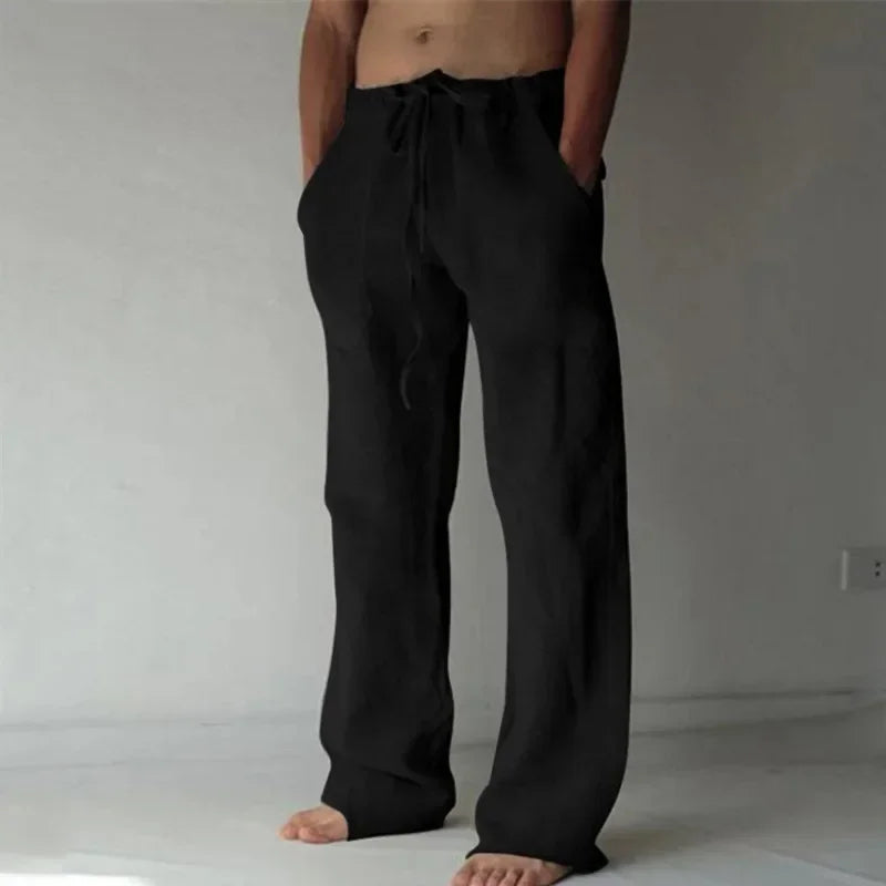 Calça Masculina de Praia em Linho
